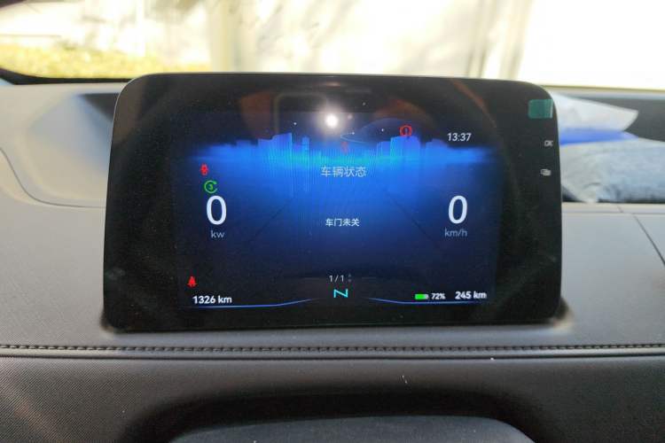 Used JMC E Fushun 2025 Model, Open Window Version, 53.58 kWh, Mid-axle, Low-roof Instrument Cluster
