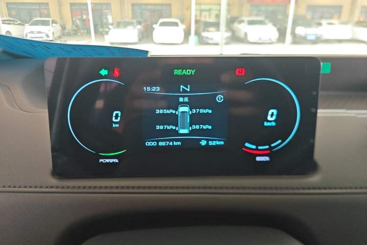 Used JMC E Fushun 2025 Model, Open Window Version, 41.86 kWh, Short Axle, Low-roof Instrument Cluster