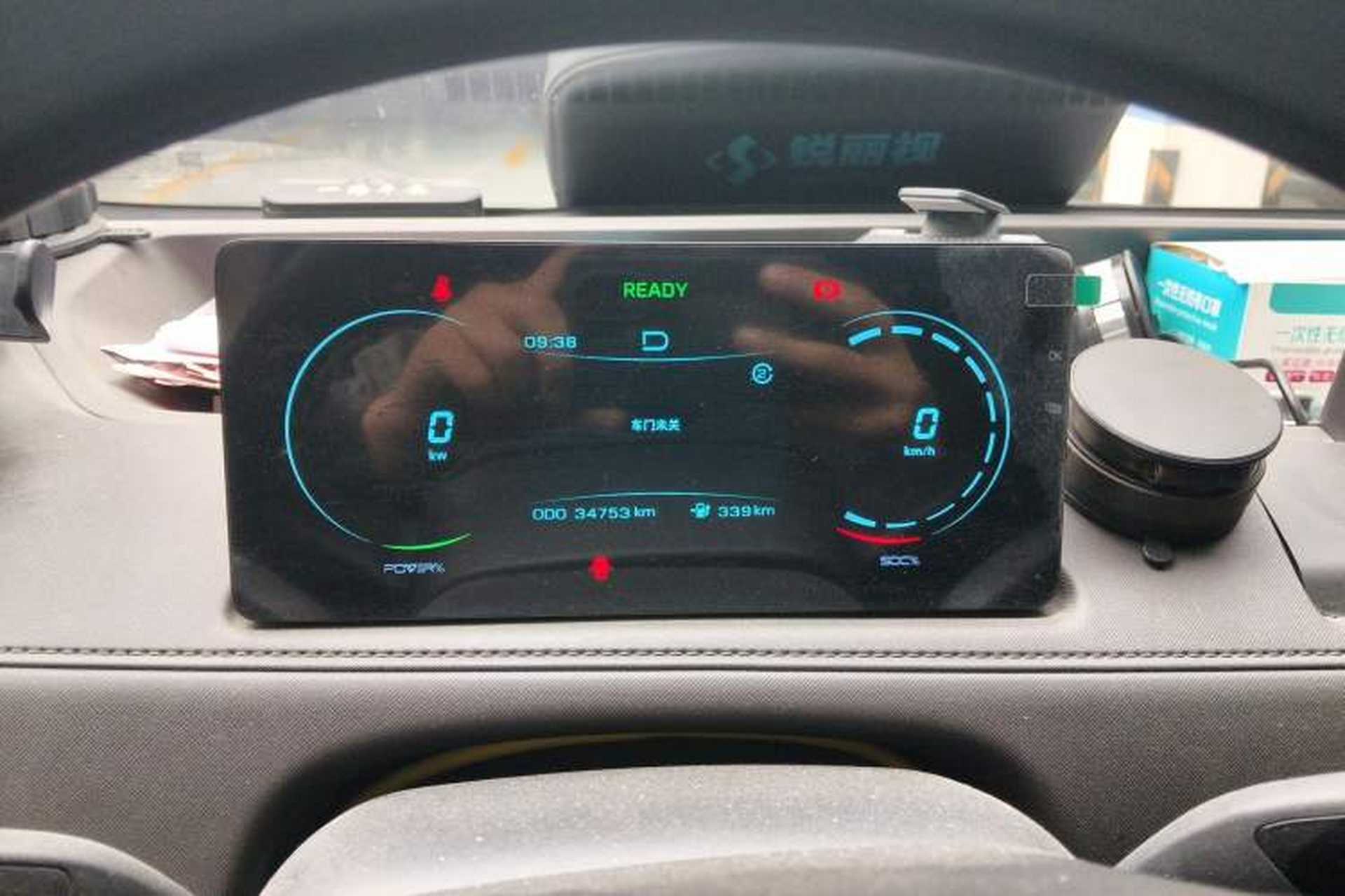 Used JMC E Fushun 2025 Model, Open Window Version, 53.58 kWh, Mid-axle, Low-roof Instrument Cluster
