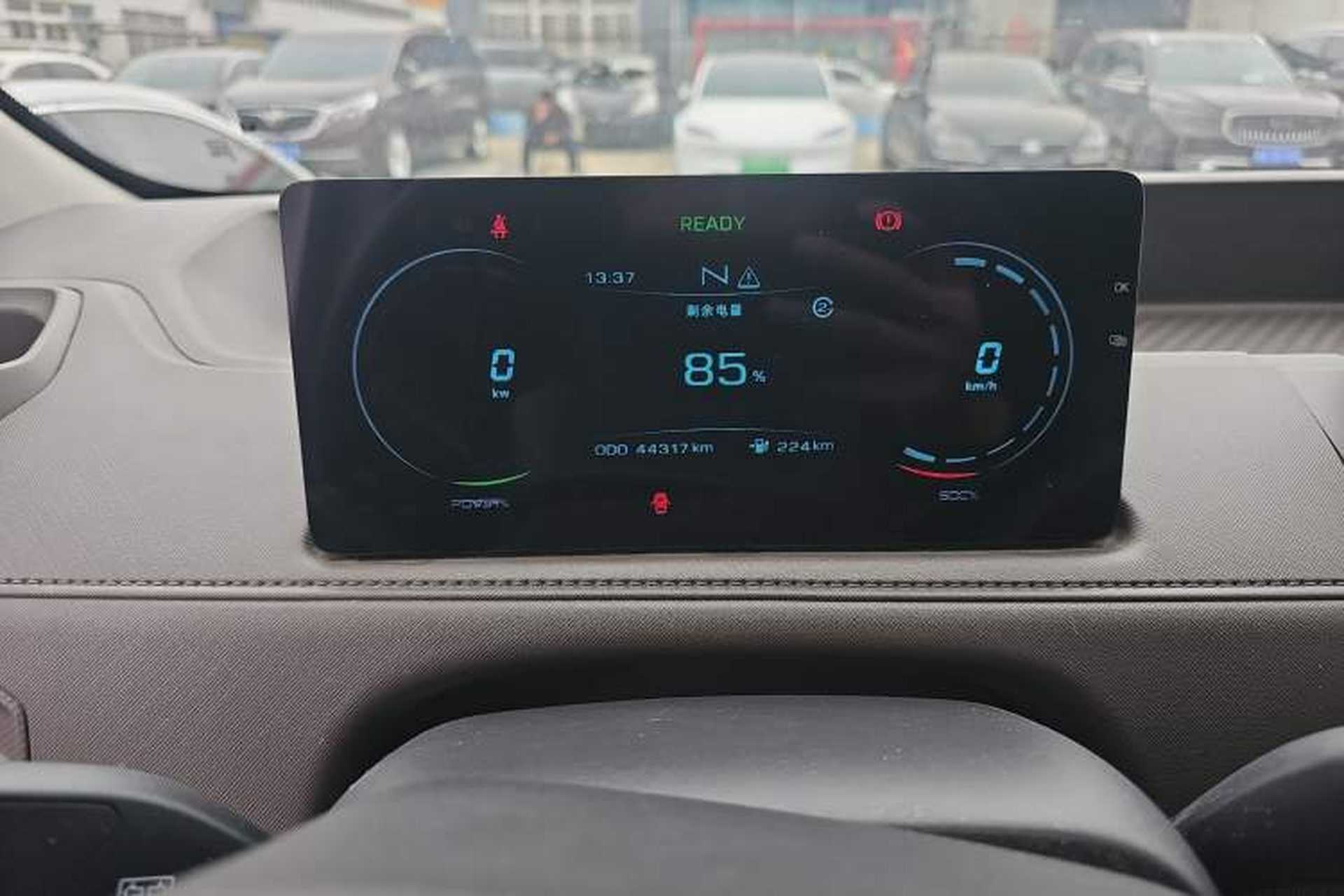 Used JMC E Fushun 2025 Model, Blind Window Version, 41.86 kWh, Short Axle, Low-roof, 3.0 tons Instrument Cluster