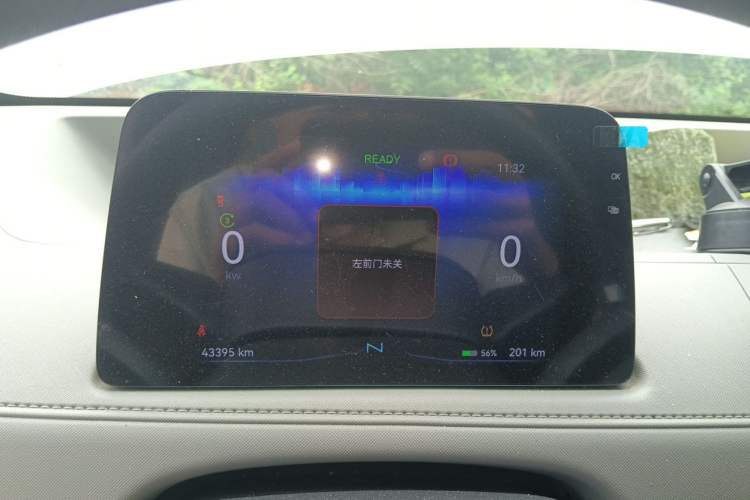 Used JMC E Fushun 2025 Model, Open Window Version, 53.58 kWh, Mid-axle, Low-roof Instrument Cluster