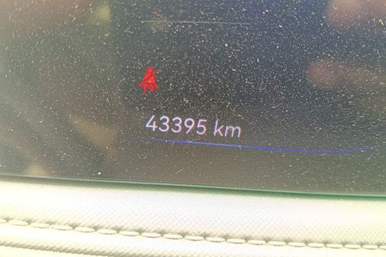 Used JMC E Fushun 2025 Model, Open Window Version, 53.58 kWh, Mid-axle, Low-roof Odometer Close Up