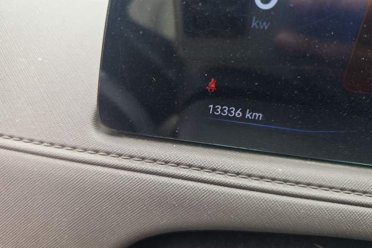 Used JMC E Fushun 2025 Model, Open Window Version, 41.86 kWh, Short Axle, Low-roof Odometer Close Up