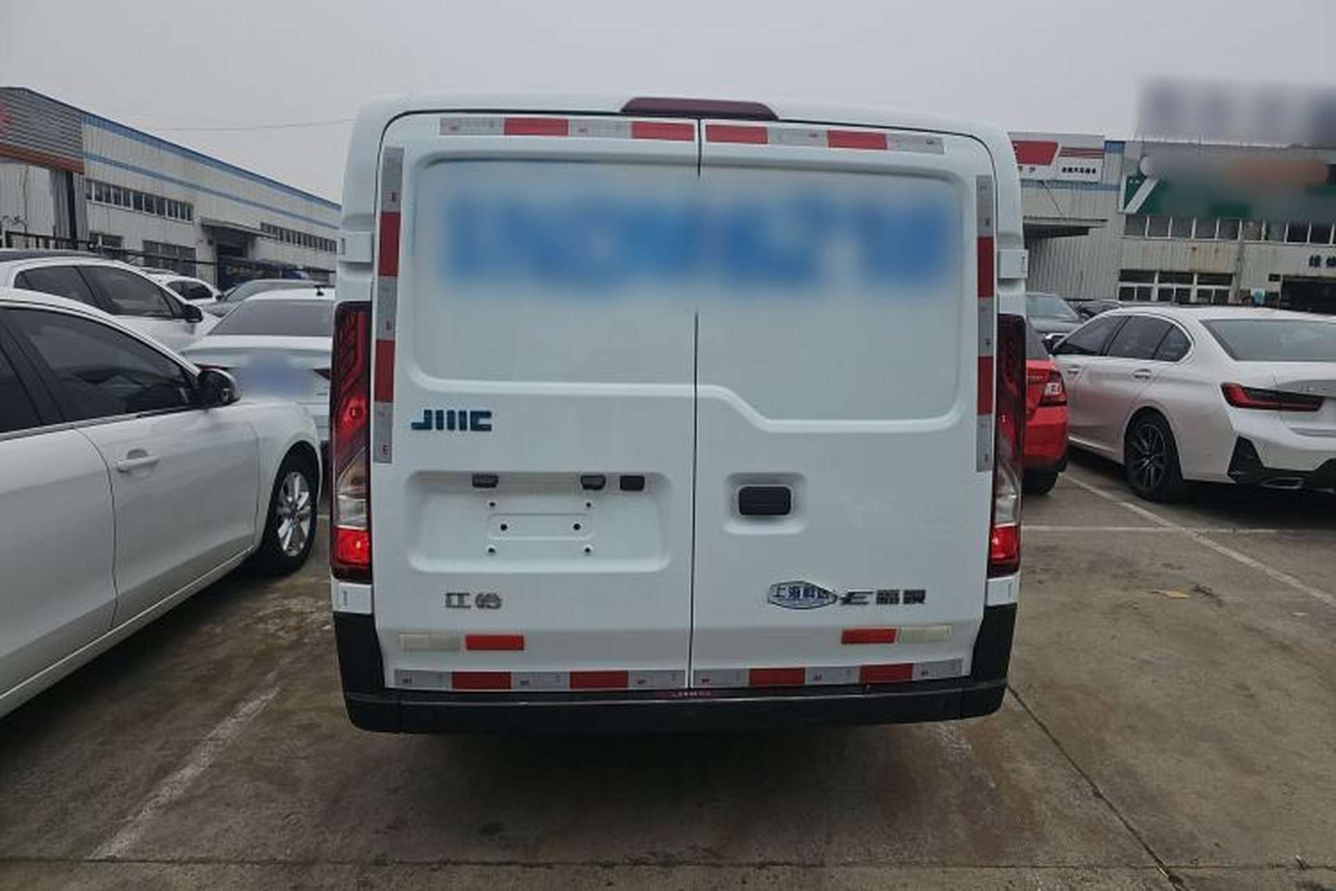 Used JMC E Fushun 2025 Model, Blind Window Version, 41.86 kWh, Short Axle, Low-roof, 3.0 tons Rear