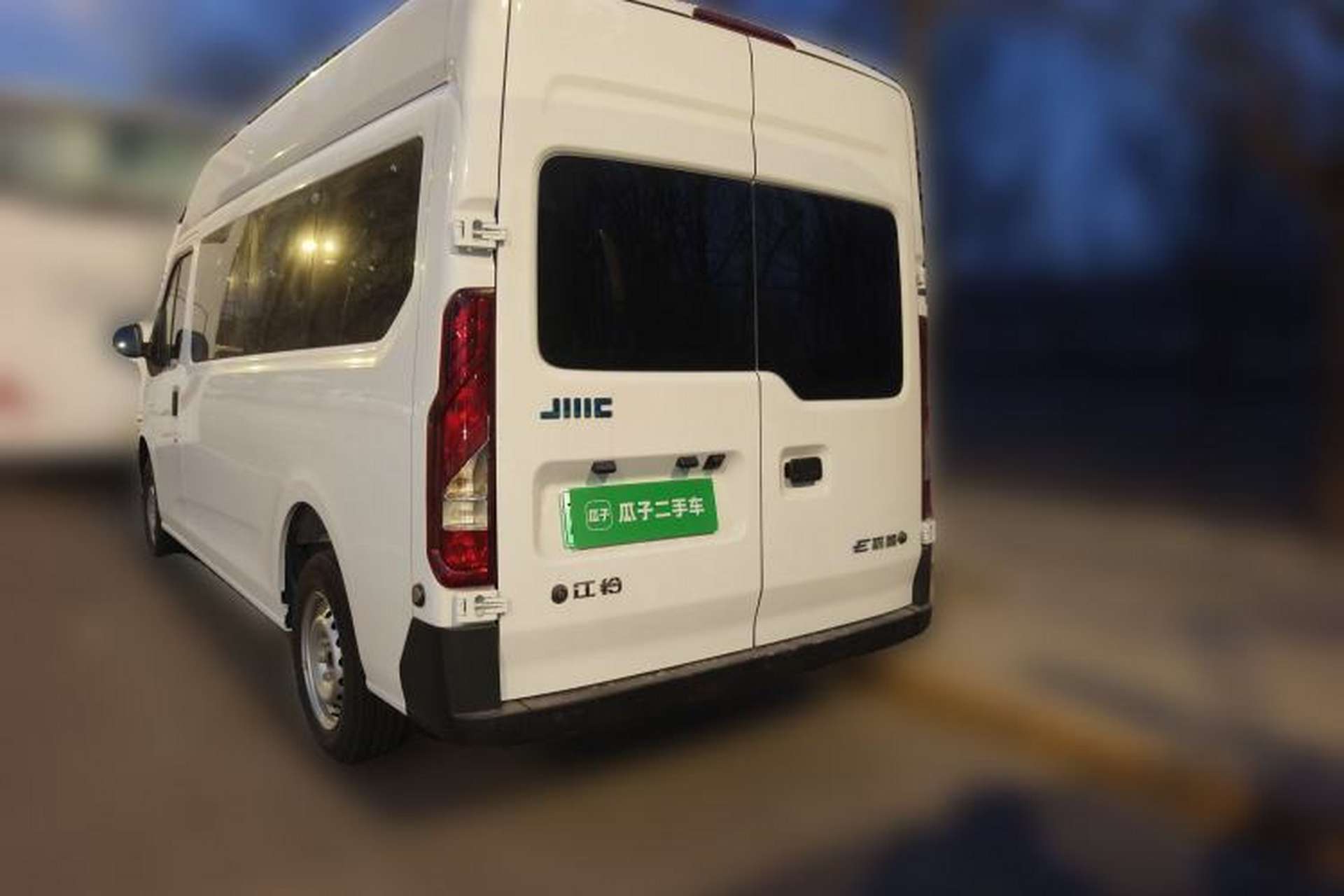 Used JMC E Fushun 2025 Model, Open Window Version, 77 kWh, Mid-axle, Mid-roof Rear Left 45 Deg