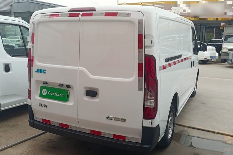 Used JMC E Fushun 2025 Model 41.5 kWh Blind Window Version, Short Wheelbase Low Roof, 3.0 tons Rear Right 45 Deg