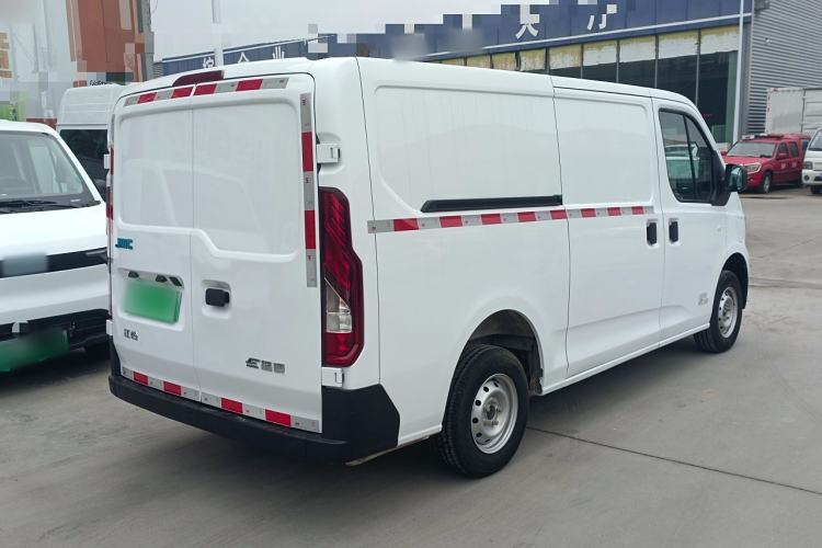 Used JMC E Fushun 2025 Model 41.5 kWh Blind Window Version, Short Wheelbase Low Roof, 3.0 tons Rear Right 45 Deg