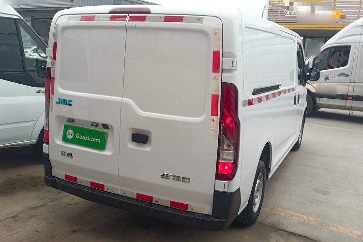 Used JMC E Fushun 2025 Model 41.5 kWh Blind Window Version, Short Wheelbase Low Roof, 3.0 tons Rear Right 45 Deg