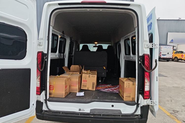 Used JMC E Fushun 2025 Model, Open Window Version, 53.58 kWh, Mid-axle, Mid-roof Trunk