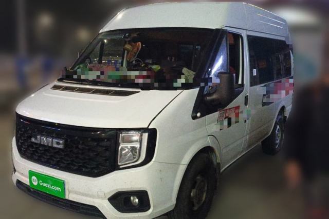 Used JMC Fushun 2023 2.0T Manual Short-Wheelbase Mid-Top Commercial Multi-Purpose 6-Seater Passenger Vehicle