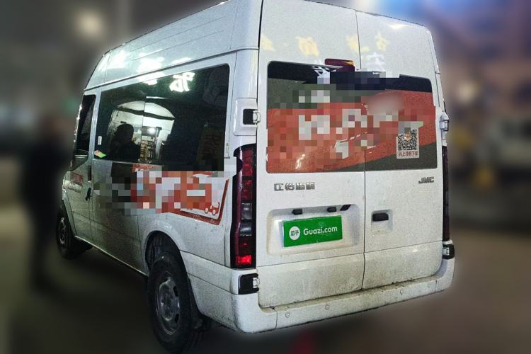 Used JMC Fushun 2023 2.0T Manual Short-Wheelbase Mid-Top Commercial Multi-Purpose 6-Seater Passenger Vehicle Rear Left 45 Deg