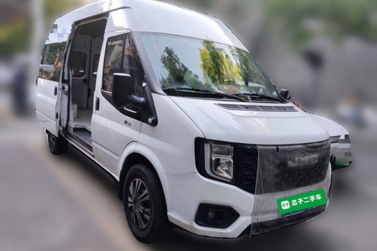 Used JMC Fushun 2022 2.0T Manual Multi-Function Passenger Vehicle Mid-Range High Roof 6-7 Seats Front Right 45 Deg