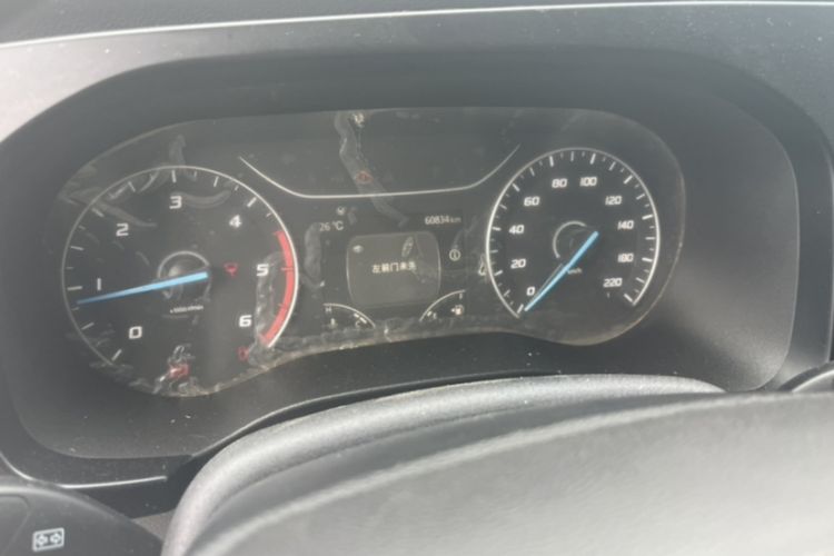 Used JMC Fushun 2022 2.0T Manual Multi-Function Passenger Vehicle Short Wheelbase Mid-Height Roof 6-Seater Instrument Cluster