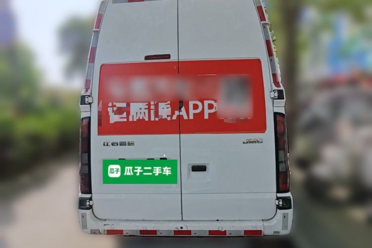 Used JMC Fushun 2022 2.0T Manual Van Long Wheelbase High Roof 3-Seater Rear