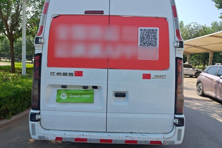 Used JMC Fushun 2022 2.0T Manual Van Long Wheelbase High Roof 3-Seater Rear
