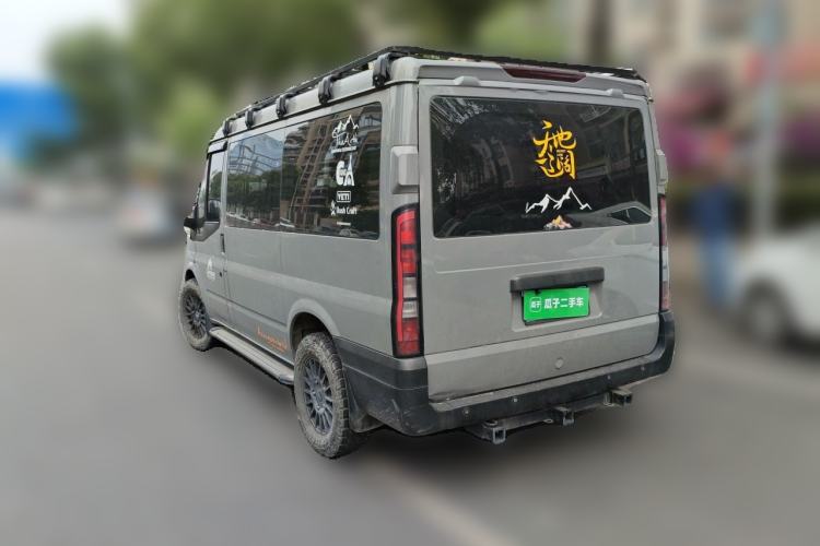 Used JMC Fushun 2022 2.0T Manual Multi-Function Passenger Vehicle Short Wheelbase Low Roof 6-Seater Rear Left 45 Deg