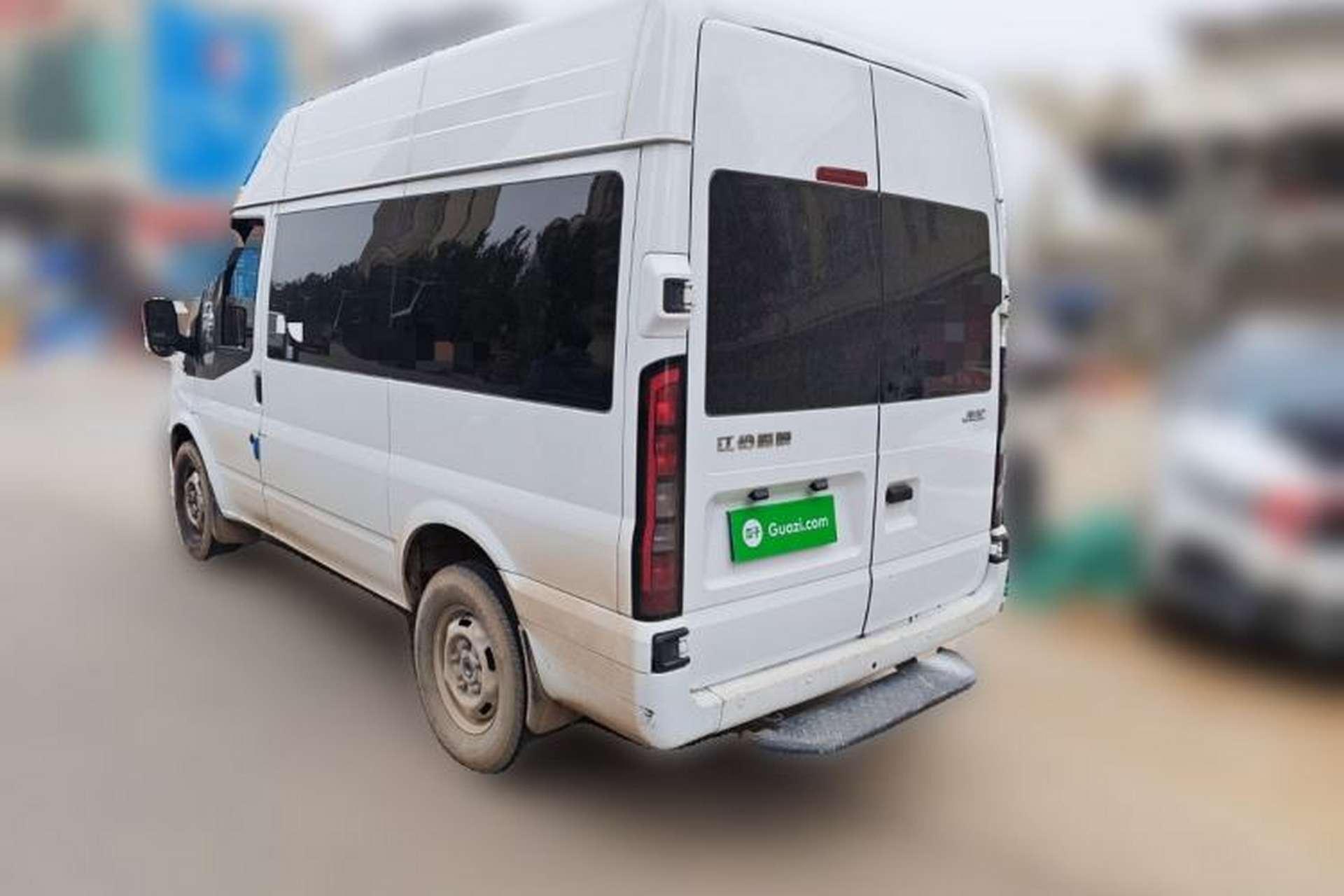 Used JMC Fushun 2022 2.0T Manual Multi-Function Passenger Vehicle Short Wheelbase Mid-Height Roof 6-Seater Rear Left 45 Deg
