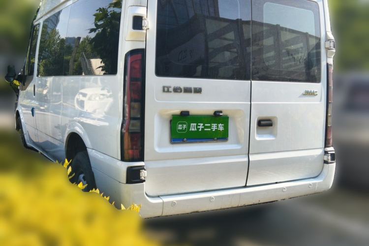 Used JMC Fushun 2022 2.0T Manual Multi-Function Passenger Vehicle Short Wheelbase Mid-Height Roof 6-Seater Rear Left 45 Deg