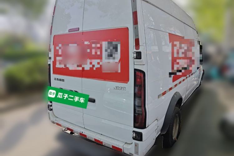 Used JMC Fushun 2022 2.0T Manual Van Long Wheelbase High Roof 3-Seater Rear Right 45 Deg