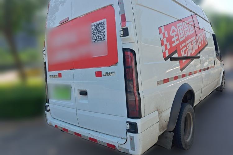 Used JMC Fushun 2022 2.0T Manual Van Long Wheelbase High Roof 3-Seater Rear Right 45 Deg