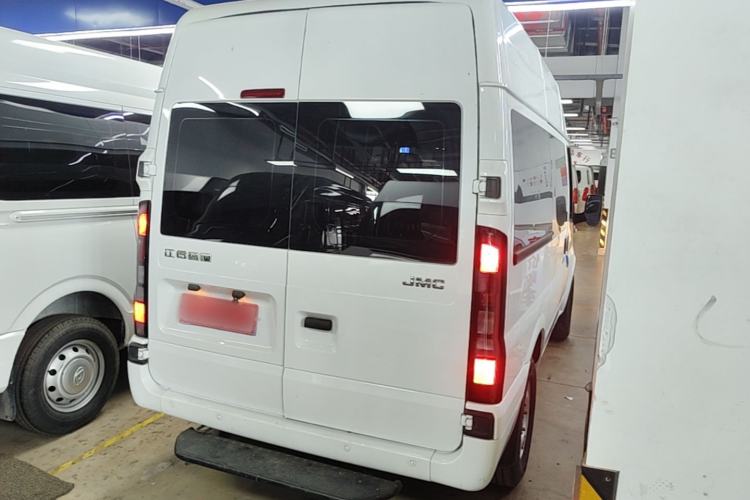 Used JMC Fushun 2022 2.0T Manual Multi-Function Passenger Vehicle Short Wheelbase Mid-Height Roof 6-Seater Rear Right 45 Deg