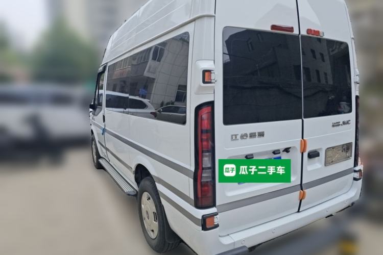Used JMC Fushun 2022 2.0T Manual Multi-Function Passenger Vehicle Short Wheelbase Mid-Height Roof 6-Seater Rear Right 45 Deg