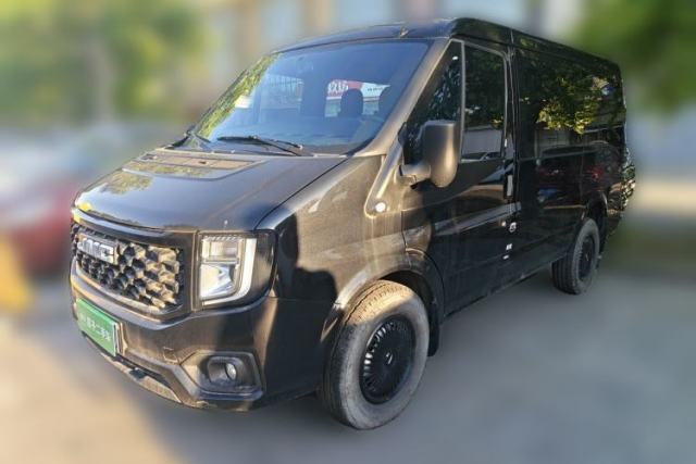 Used JMC Fushun 2023 2.0T Manual Short Wheelbase Low-Roof Commercial Multi-Purpose Passenger Vehicle 6 Seats with Lift-Up Tailgate