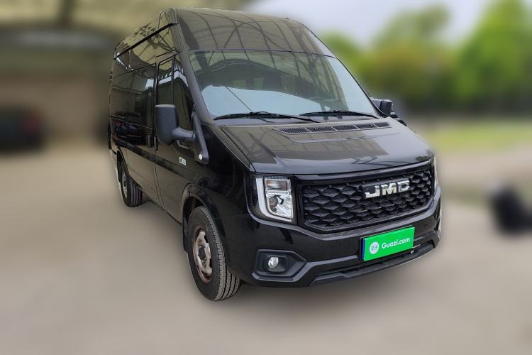 Used JMC Fushun 2023 2.0T Automatic Mid-Range High-Roof Commercial Multi-Purpose 7-Seater Passenger Vehicle Front Right 45 Deg
