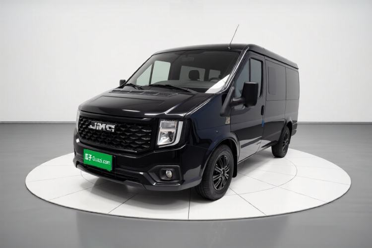 Used JMC Fushun 2023 2.0T Automatic Short-Wheelbase Low-Roof Commercial & Multi-Purpose Passenger Vehicle 6-Seater with Dual-Opening Tailgate Guazi used car, China used car export, Used car for sale, Used cars, Cheapest cars for sale