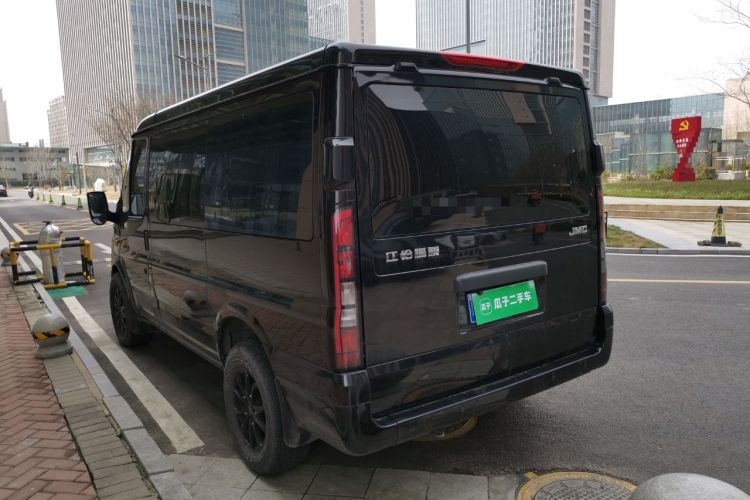 Used JMC Fushun 2023 2.0T Automatic Short-Wheelbase Low-Roof Commercial & Multi-Purpose Passenger Vehicle 6 Seats with Lift-Up Tailgate Rear Left 45 Deg