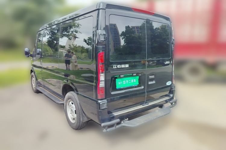 Used JMC Fushun 2023 2.0T Automatic Short-Wheelbase Low-Roof Commercial & Multi-Purpose Passenger Vehicle 6-Seater with Dual-Opening Tailgate Rear Left 45 Deg
