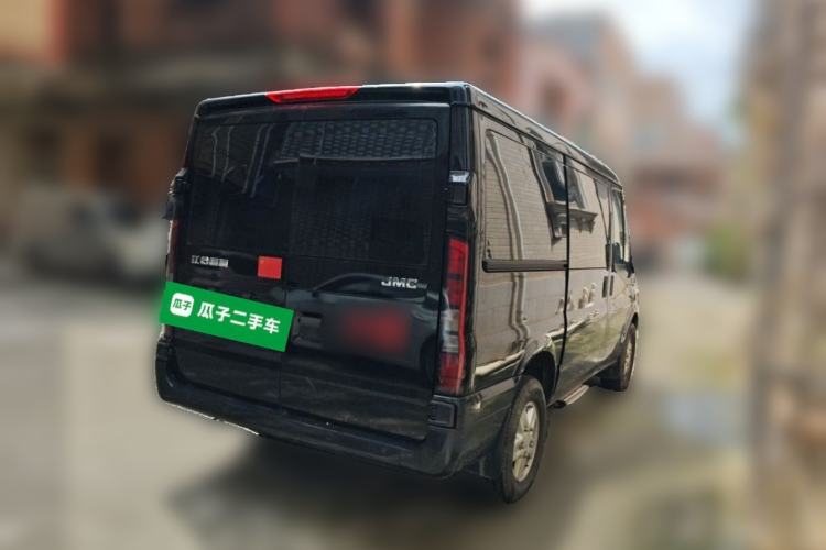 Used JMC Fushun 2023 2.0T Automatic Short-Wheelbase Low-Roof Commercial & Multi-Purpose Passenger Vehicle 6-Seater with Dual-Opening Tailgate Rear Right 45 Deg
