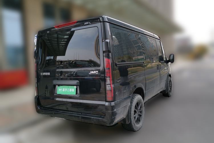 Used JMC Fushun 2023 2.0T Automatic Short-Wheelbase Low-Roof Commercial & Multi-Purpose Passenger Vehicle 6 Seats with Lift-Up Tailgate Rear Right 45 Deg