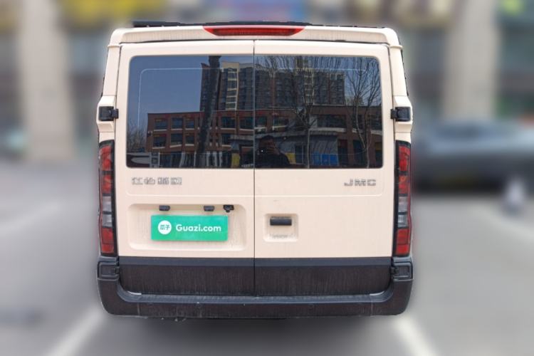Used JMC Fushun 2023 2.0T Manual Short-Wheelbase Low-Roof Commercial Multi-Purpose Passenger Vehicle 6 Seats with Dual-Opening Tailgate Rear