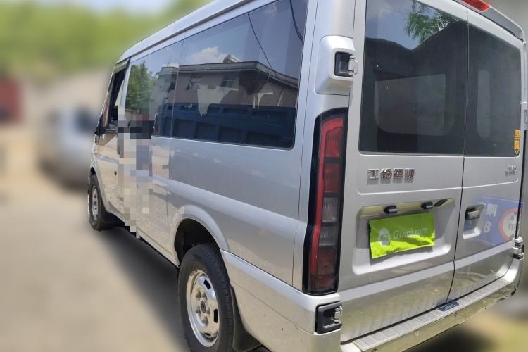 Used JMC Fushun 2023 2.0T Automatic Short-Wheelbase Low-Roof Commercial & Multi-Purpose Passenger Vehicle 6-Seater with Dual-Opening Tailgate Rear Left 45 Deg
