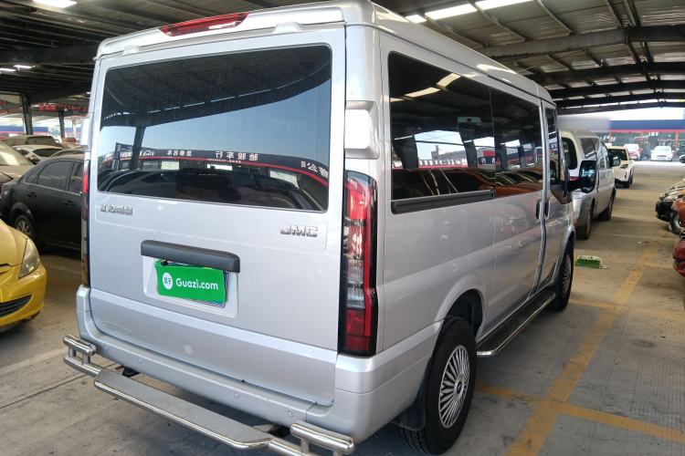 Used JMC Fushun 2023 2.0T Manual Short Wheelbase Low-Roof Commercial Multi-Purpose Passenger Vehicle 6 Seats with Lift-Up Tailgate Rear Right 45 Deg