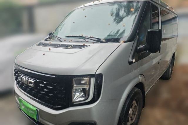 Used JMC Fushun 2023 2.0T Manual Short-Wheelbase Low-Roof Commercial Multi-Purpose Passenger Vehicle 6 Seats with Dual-Opening Tailgate