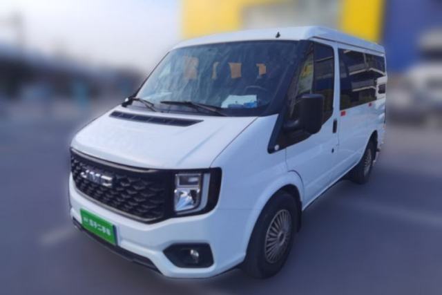 Used JMC Fushun 2023 2.0T Manual Short-Wheelbase Low-Roof Commercial Van 2/3 Seats with Lift-Up Tailgate