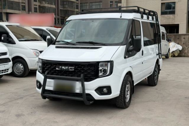 Used JMC Fushun 2023 2.0T Automatic Short-Wheelbase Low-Roof Commercial & Multi-Purpose Passenger Vehicle 6 Seats with Lift-Up Tailgate