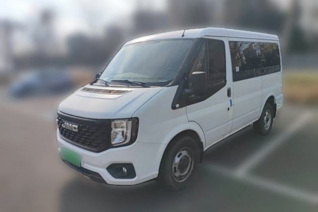 Used JMC Fushun 2023 2.0T Manual Short-Wheelbase Low-Roof Commercial Multi-Purpose Passenger Vehicle 6 Seats with Dual-Opening Tailgate