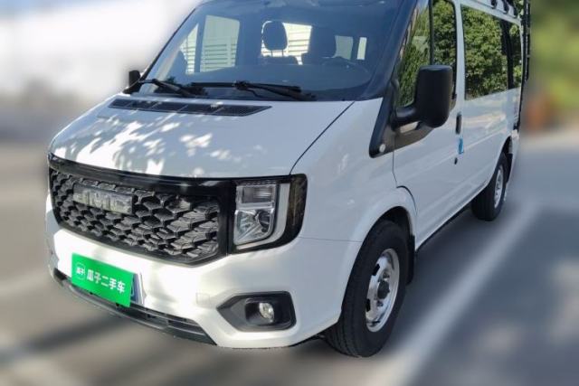 Used JMC Fushun 2023 2.0T Manual Short-Wheelbase Garage Version Commercial Van Transporter with 2/3 Seats