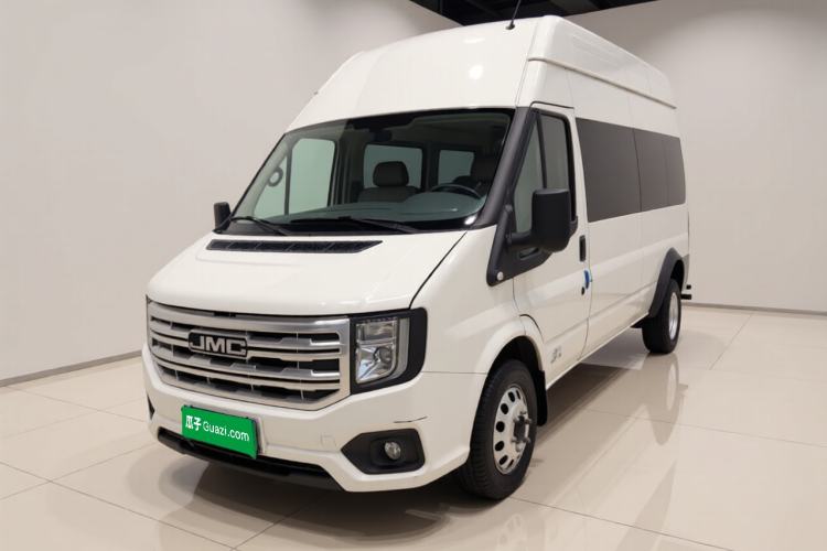 JMC Fushun 2023 2.0T Manual Diesel Long-Wheelbase High-Roof Business Van with Dual Rear Tires 6–9 Seats