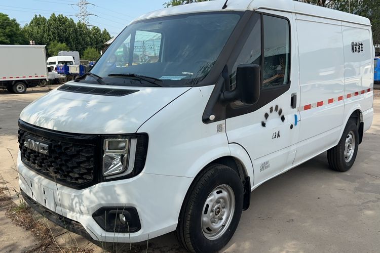Used JMC Fushun 2023 2.0T Manual Short-Wheelbase Low-Roof Commercial Van 2/3 Seats with Lift-Up Tailgate Guazi used car, China used car export, Used car for sale, Used cars, Cheapest cars for sale