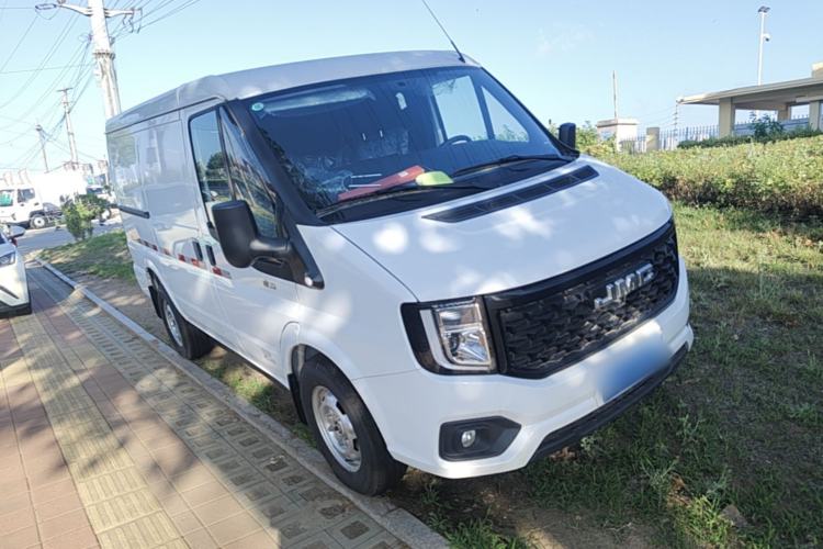 Used JMC Fushun 2023 2.0T Manual Short-Wheelbase Low-Roof Commercial Van 2/3 Seats with Lift-Up Tailgate Exterior 1