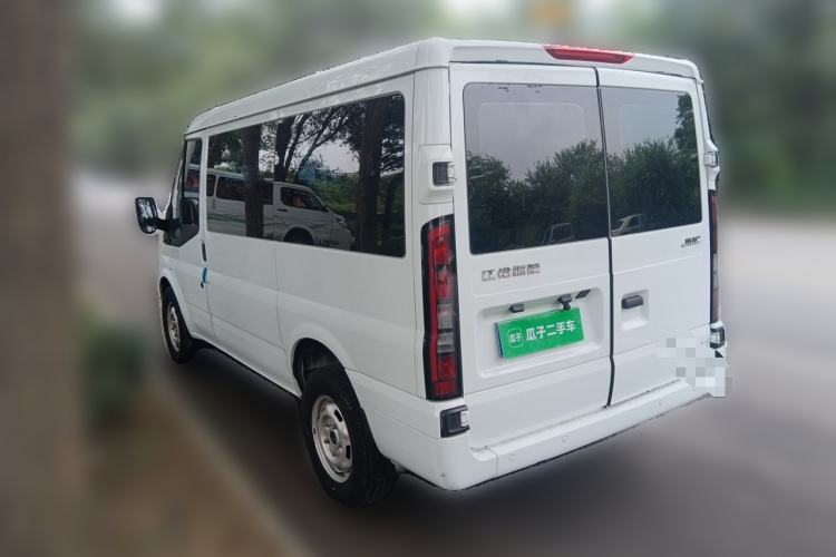 Used JMC Fushun 2023 2.0T Automatic Short-Wheelbase Low-Roof Commercial & Multi-Purpose Passenger Vehicle 6-Seater with Dual-Opening Tailgate Exterior 3
