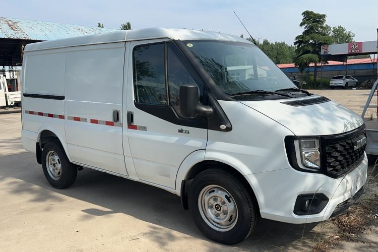 Used JMC Fushun 2023 2.0T Manual Short-Wheelbase Low-Roof Commercial Van 2/3 Seats with Lift-Up Tailgate Exterior 4