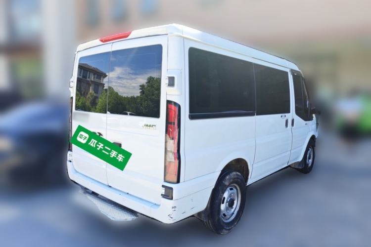 Used JMC Fushun 2023 2.0T Automatic Short-Wheelbase Low-Roof Commercial Van 2/3 Seats with Dual-Opening Tailgate Exterior 5