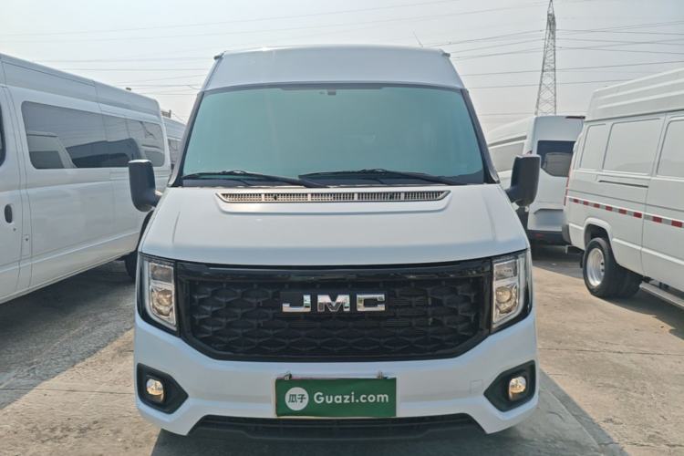 Used JMC Fushun 2023 2.0T Manual Mid-Drive Mid-Roof Commercial Multi-Purpose 7-Seater Passenger Vehicle Front