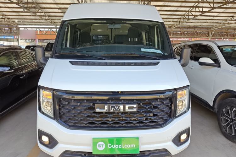 Used JMC Fushun 2023 2.0T Automatic Short-Wheelbase Mid-Top Commercial Multi-Purpose 6-Seater Passenger Vehicle Front