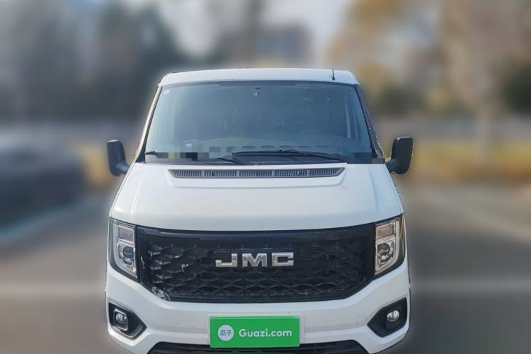 Used JMC Fushun 2023 2.0T Manual Short-Wheelbase Low-Roof Commercial Multi-Purpose Passenger Vehicle 6 Seats with Dual-Opening Tailgate Front